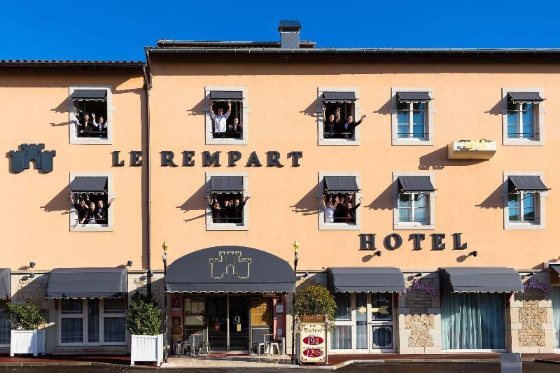 Hotel Le Rempart Tournus Exterior foto